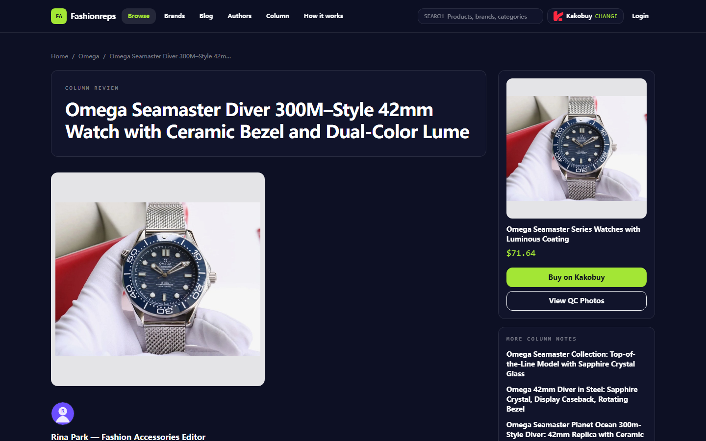 Omega Watch Series Buying Check: Features, Sizing, Evidence