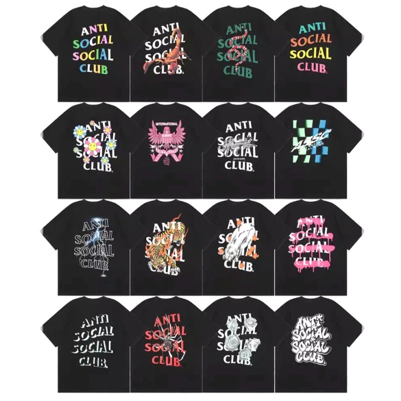 Anti Social Social Club Multicolor T-Shirt Collection Review: 29 Cherry Blossom Prints in 230gsm Double-Yarn Cotton