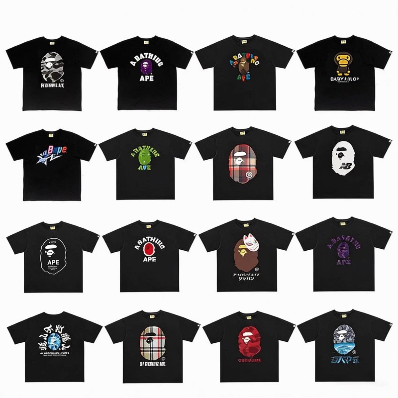 Bape Classic Monkey Print T-Shirt Review: Print Quality, Boxy Sizing and QC Notes