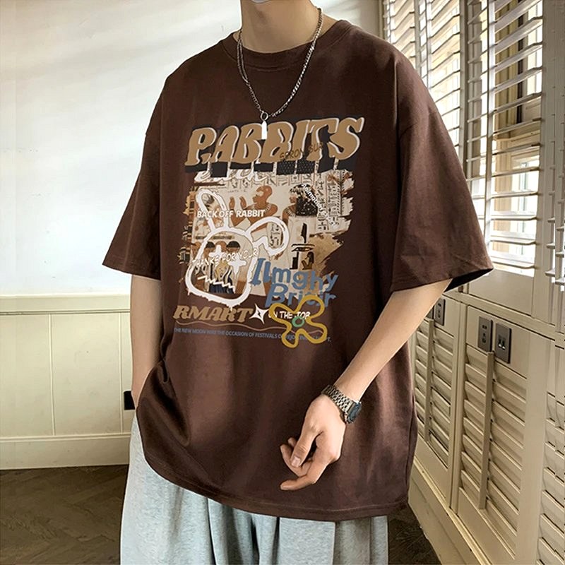 Foreign Trade Brown T-Shirt Review: How the Loose Cut Sized Across Three Body Types