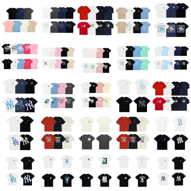 MLB Multi-Color T-Shirt Collection: 40+ Review — Cotton Crewneck, Two Weeks of Wear