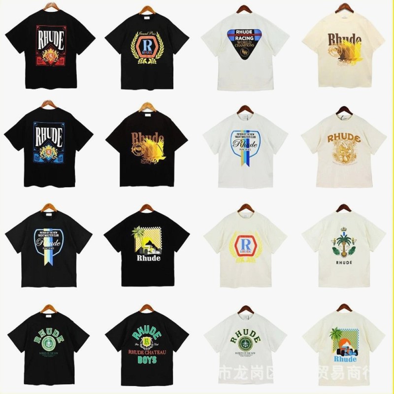 Rhude Printed T-Shirt Review: Testing a 240g Cotton Tee at $8.36