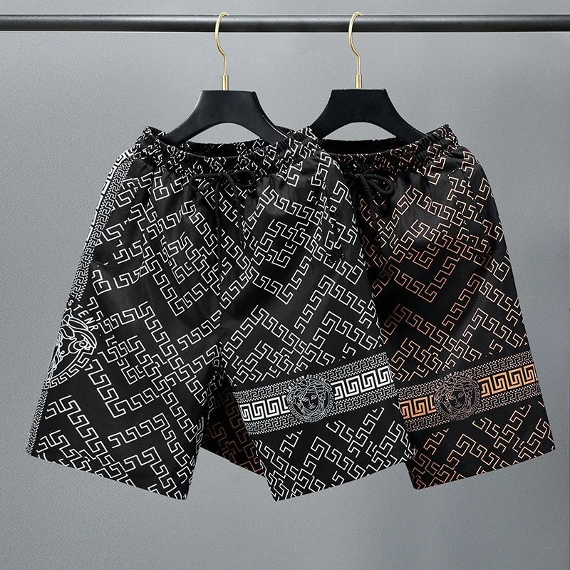Versace Black Shorts in Everyday Casual Style Review: The Lower-Leg Medusa, Two Colorways and Our Two-Week Wear Log